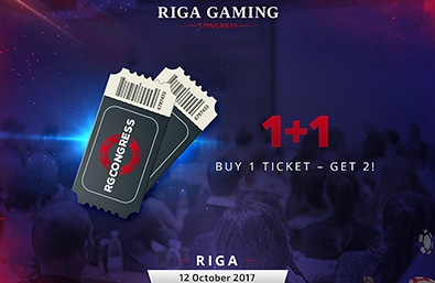Special Offer for Tickets to Riga Gaming Congress: Two-for-One!
