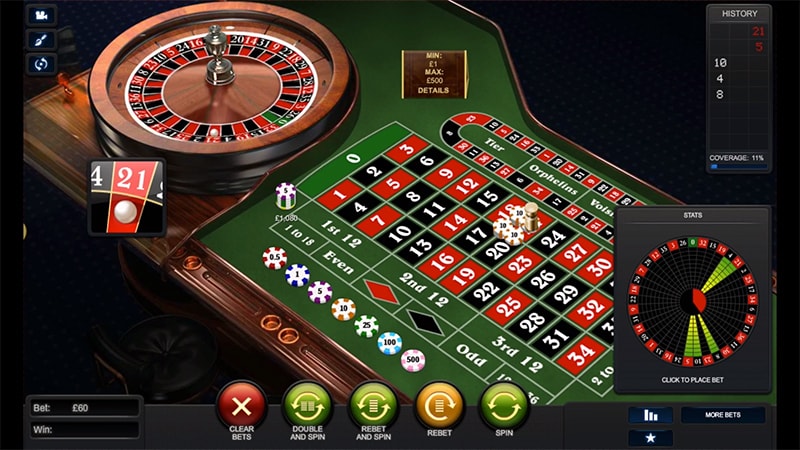 Европейская рулетка (European Roulette) от Playtech