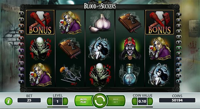 Blood Suckers: оригінальний слот від NetEnt