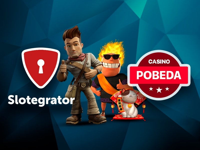 Replenishment of games in Casino Pobeda from Slotegrator