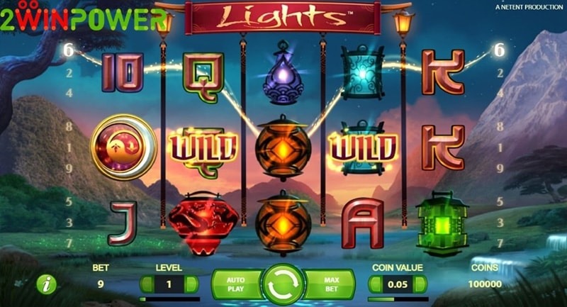 Слот Lights від NetEnt