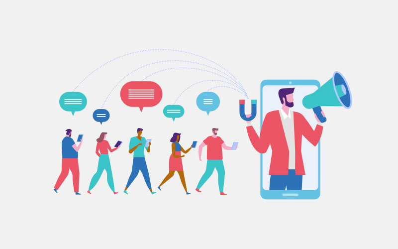 Influencers Influencers for increasing high-quality traffic