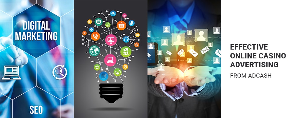 Efficient advertising for online casinos with Adcash 