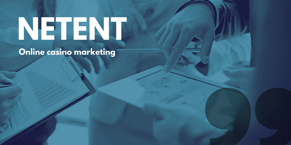 Online casino marketing from the NetEnt