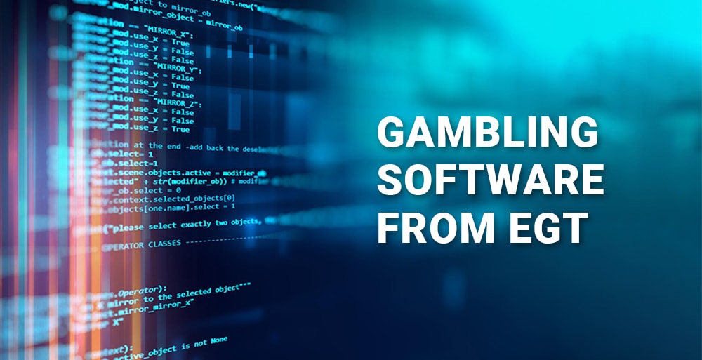 EGT gambling software  Top-quality gambling software from EGT