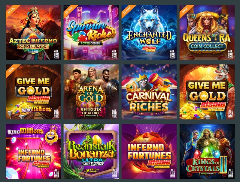 Top slots of the All41 Studios